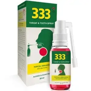 3CP/333 THROAT AND TOOTH SPRAY