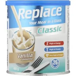 REPLACE DIABETIC  400G VANILLA