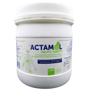 ACTAMOL 500MG TABS 1000