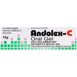 ANDOLEX C ORAL GEL 10G