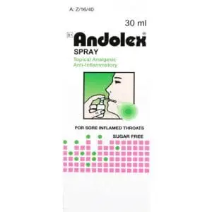 ANDOLEX SPRAY 30ML