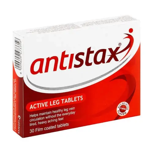ANTISTAX ACTIVE LEG TABS 30