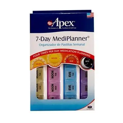 APEX 7-DAY MEDI PLANNER