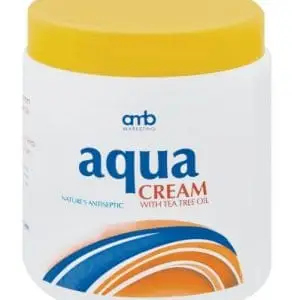 AQUA AQUEOUS CREAM 500ML TEA TREE AMB