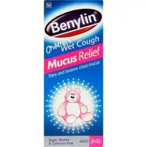 BENYLIN WET COUGH CHILD MUCUS 100ML