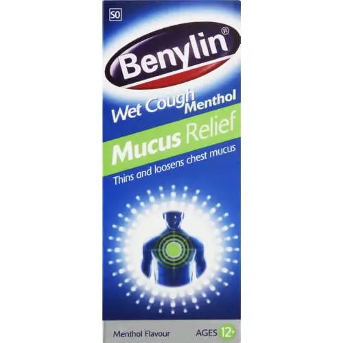 BENYLIN WET COUGH MENTHOL MUCUS 100ML