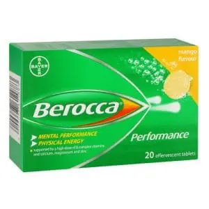 BEROCCA EFF TABS 20 MANGO