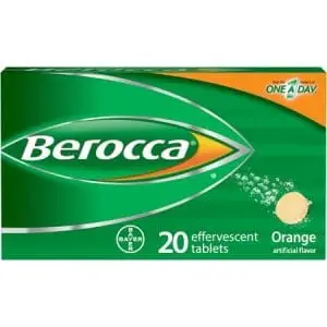 BEROCCA EFF TABS 20 ORANGE