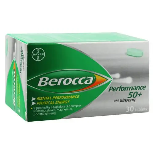 BEROCCA EFF TABS 30 PERF 50 PLUS
