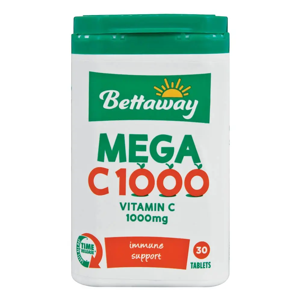 BETTAWAY MEGA C 1000MG TABS 30