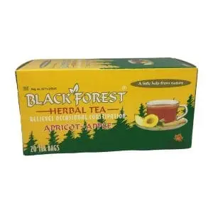 BLACK FOREST TEABAG 20 APRICOT