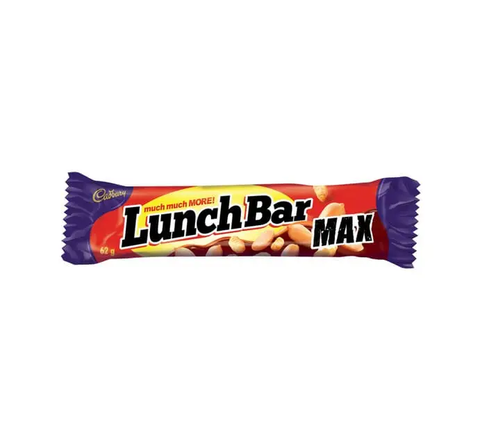CADBURY 62G LUNCHBAR MAX