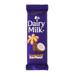 CADBURY 80G SLAB CASHEW & COCONUT