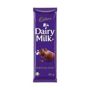 CADBURY 80G SLAB DAIRY MILK