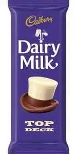 CADBURY 80G SLAB TOP DECK