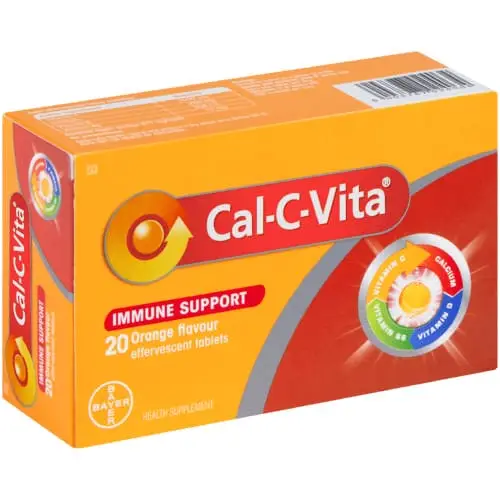 CAL-C-VITA PLUS EFF TABS 20