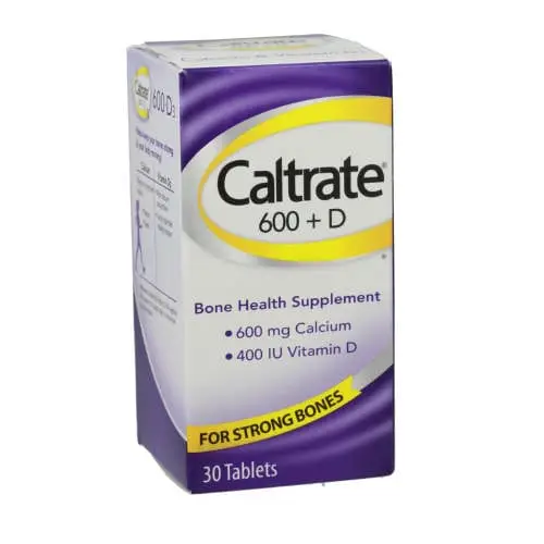 CALTRATE 600+D TABS 30