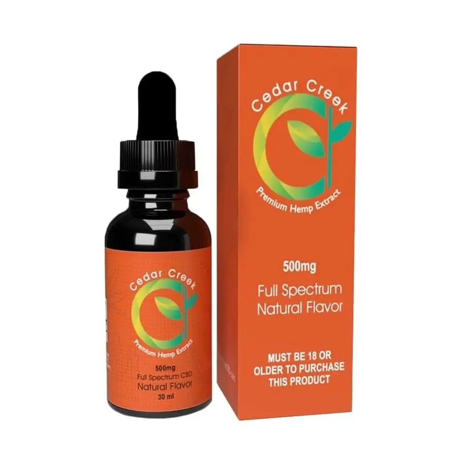 CEDAR CREEK CBD 500MG TINCTURES 30ML