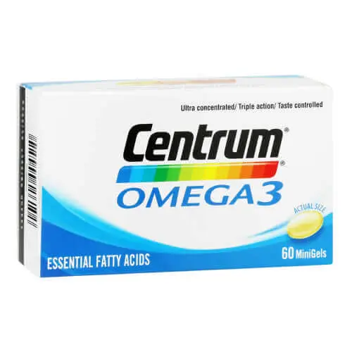 CENTRUM MY NUTRIENTS OMEGA 3 CAPS 60