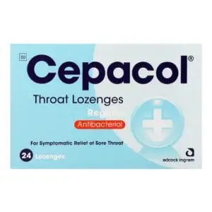 CEPACOL LOZENGES 24 REGULAR