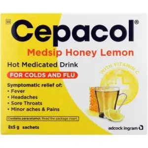 CEPACOL MEDSIP 8 HONEY & LEMON