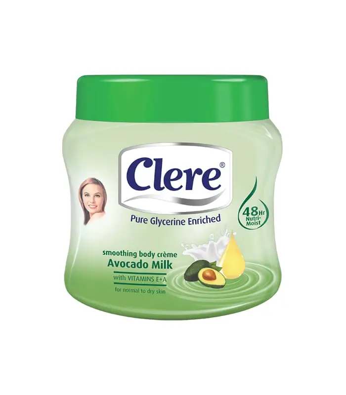 CLERE BODY CRM 500ML AVOCADO MILK