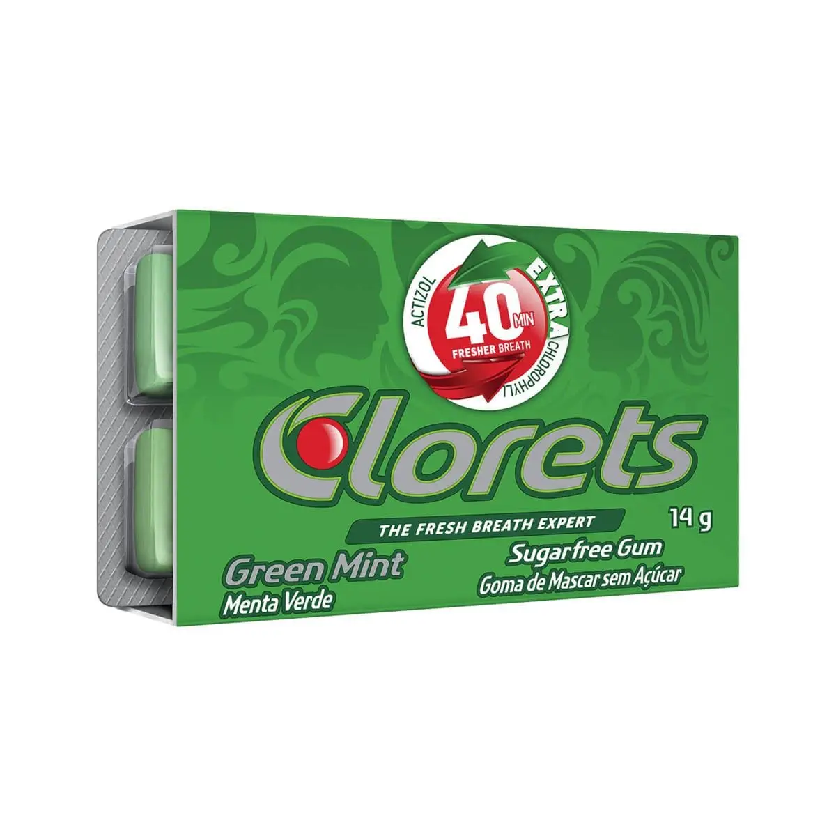 CLORETS 14G GREEN ELIMINATOR