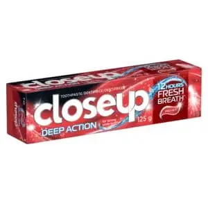 CLOSE UP TPASTE 125ML RED HOT