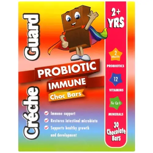 CRECHE GUARD PROBIOTIC IMMUNE CHOC BARS