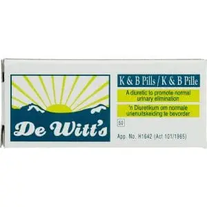 DE WITTS PILLS  40