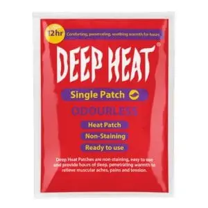 DEEP HEAT ODOURLESS PATCH SINGLE