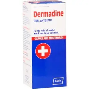 DERMADINE ORAL GARGLE 200ML