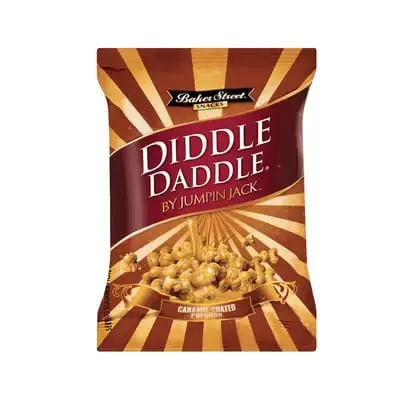 DIDDLE DADDLE 45G CARAMEL CLUSTERS