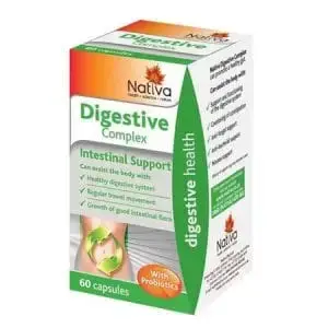 NATIVA DIGESTIVE COMPLEX CAPS 60