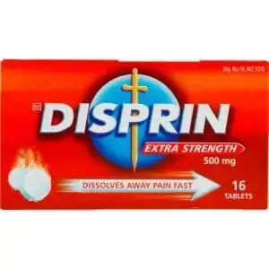 DISPRIN EXTRA TABS 16