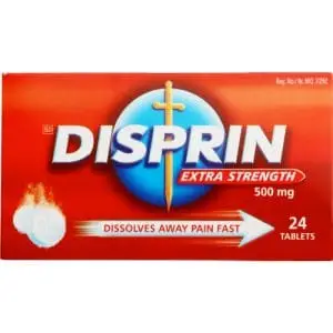 DISPRIN EXTRA TABS 24