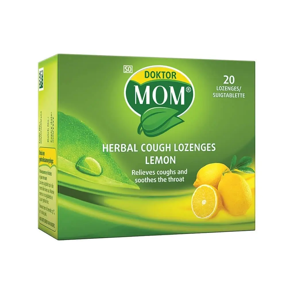 DOKTOR MOM H/COUGH 20 LOZENGES LEMON