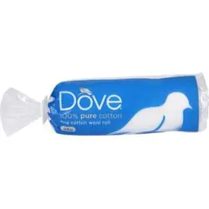 DOVE COTTON WOOL ROLL 25G
