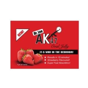 DR LEE AK47 ORAL JELLY 1 SBERRY