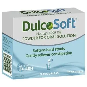 DULCOSOFT 10G MACROGOL PWD 10