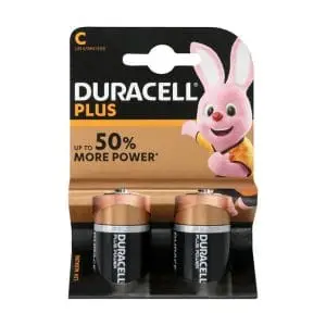 DURACELL BATT PLUS C 2