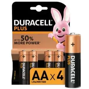DURACELL BATT PLUS POWER  AA  4