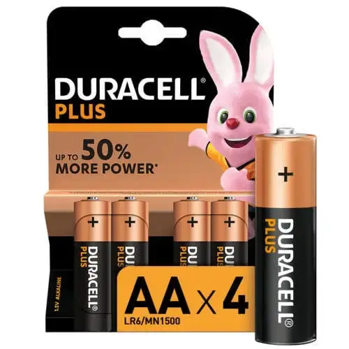 DURACELL BATT PLUS POWER AA 4