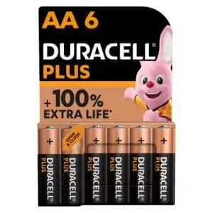 DURACELL BATT PLUS POWER  AA 6