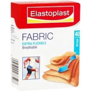 ELASTOPLAST FABRIC STRIPS 40 ASSTD