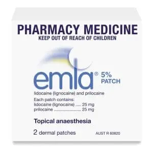 EMLA PATCH X2