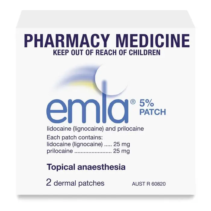 EMLA PATCH X2