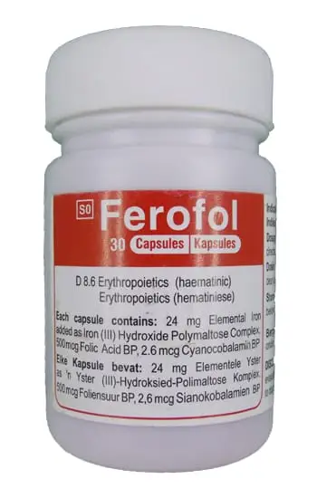 FEROFOL CAPS 30