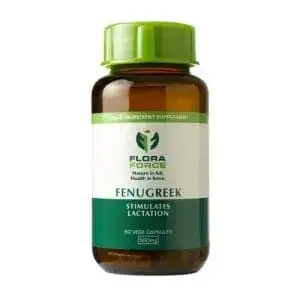 FLORA FORCE FENUGREEK CAPS 60