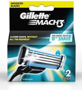 GILLETTE BLDS MACH 3 2